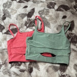 Five Dancewear FIVE the Label lot of two Dance tops YXL